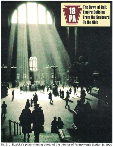 Board game, 18PA: The Dawn of Rail – Empire Building From The Seaboard to the Ohio