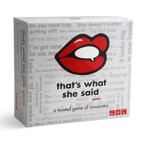 Board game, That's What She Said Game