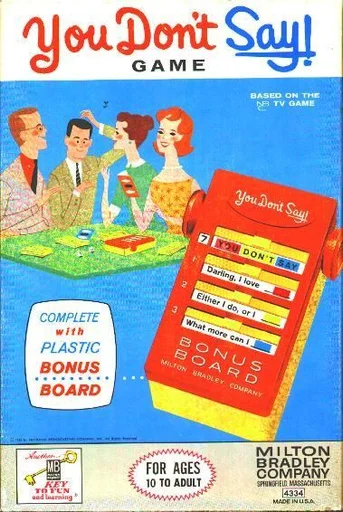 Board game, You Don't Say