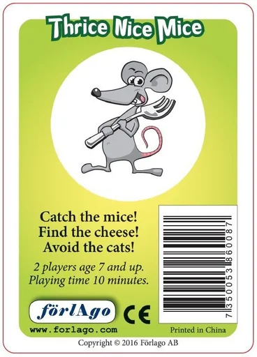 Board game, Thrice Nice Mice
