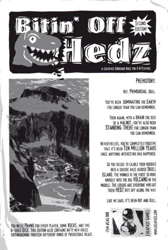 Board game, Bitin' Off Hedz