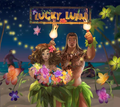 Board game, Lucky Luau