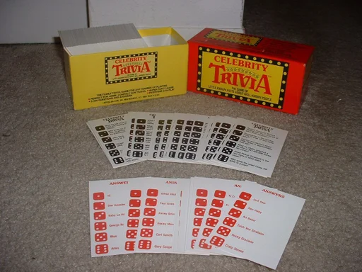 Board game, Celebrity Trivia