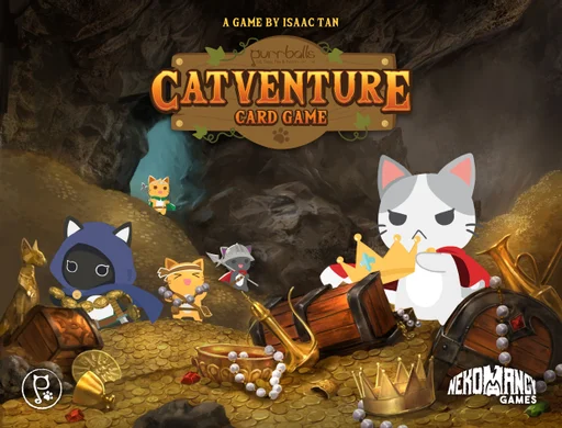 Board game, Purrballs: Catventure Card Game
