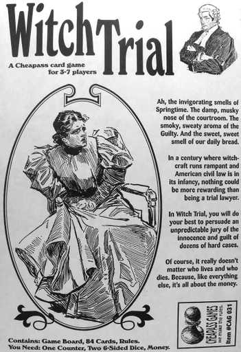 Board game, Witch Trial