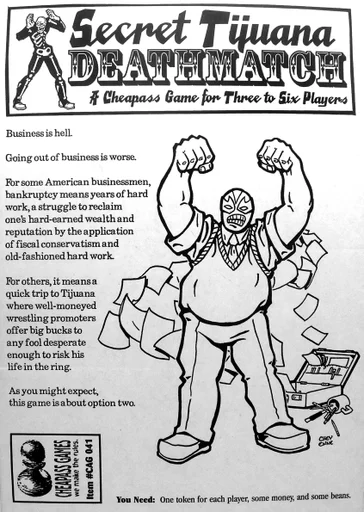 Board game, Secret Tijuana Deathmatch