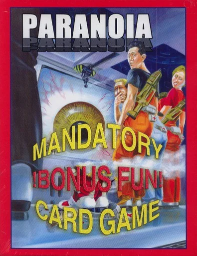 Board game, Paranoia Mandatory Bonus Fun! Card Game
