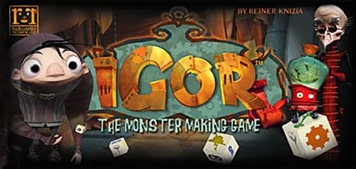 Board game, IGOR: The Monster Making Game