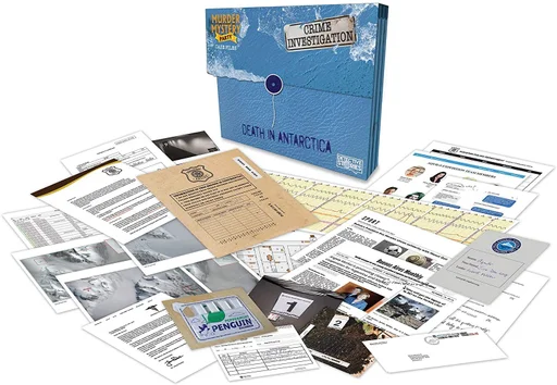 Murder Mystery Party Case Files: Death in Antarctica