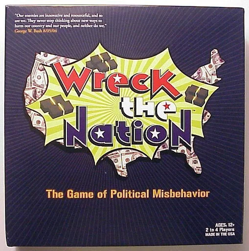 Board game, Wreck The Nation: The Game of Political Misbehavior