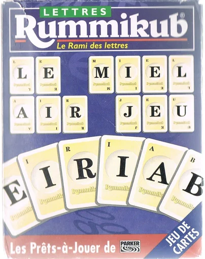 Board game, Lettres Rummikub