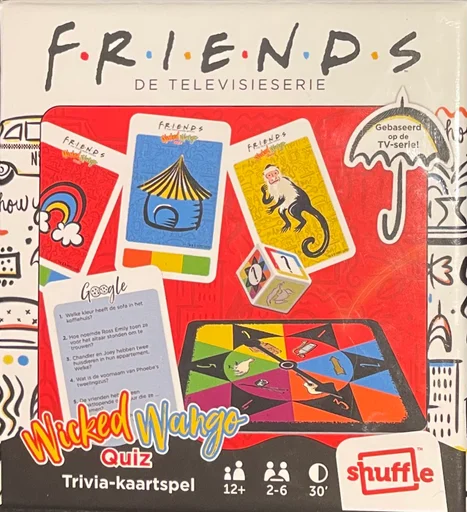 Board game, Friends Wicked Wango Quiz