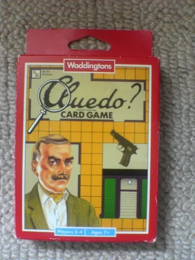 Board game, Cluedo?: Card Game