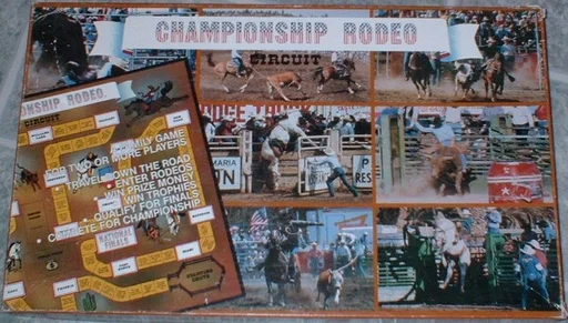 Board game, Championship Rodeo Circuit