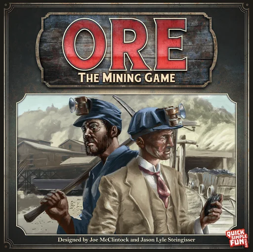 Board game, Ore: The Mining Game