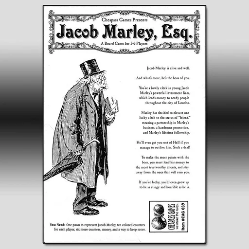 Board game, Jacob Marley, Esq.