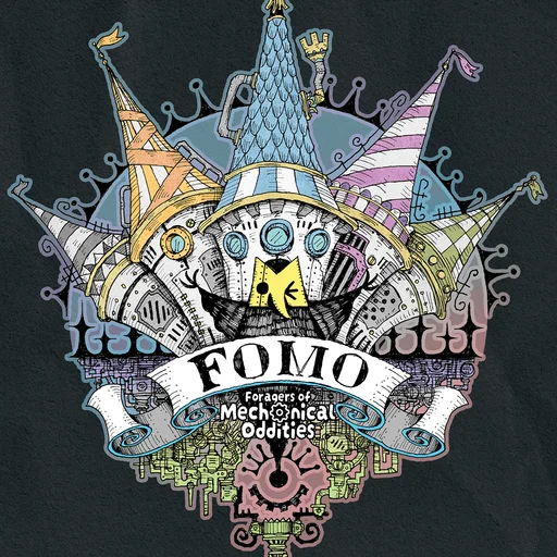 Board game, FOMO: Foragers of Mechanical Oddities