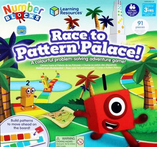 Board game, Race to Pattern Palace!