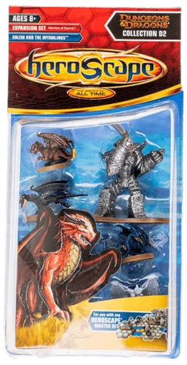 Heroscape: D2 Warriors of Eberron – Golem and the Wyrmlings Army Expansion