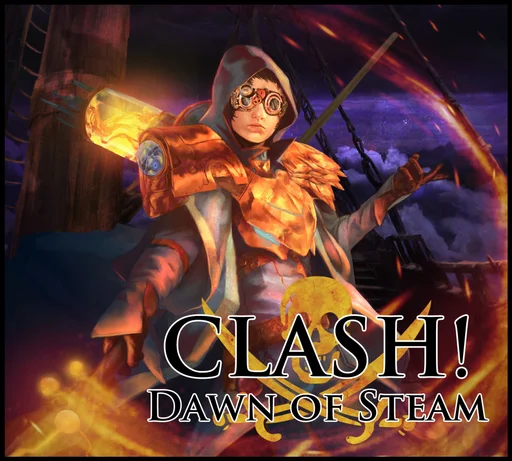 Board game, CLASH! Dawn of Steam