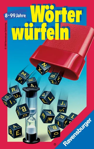 Board game, Wörter Würfeln