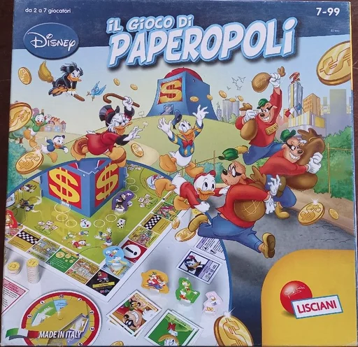 Board game, Il gioco di Paperopoli