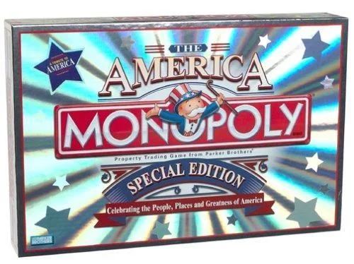 Board game, Monopoly: America Special Edition