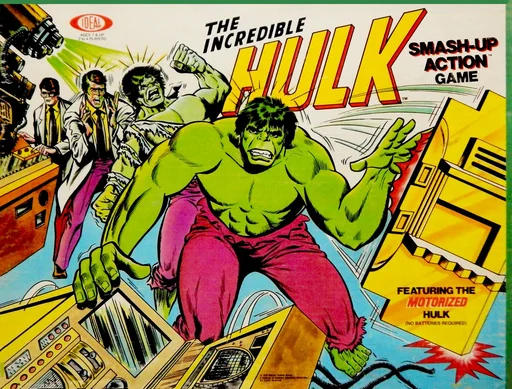 Board game, Incredible Hulk Smash-Up Action Game
