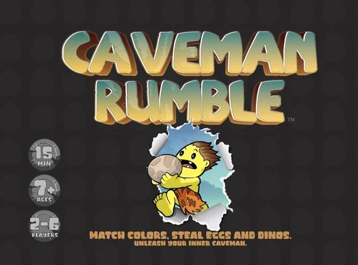 Board game, Caveman Rumble