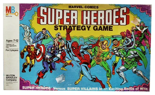 Board game, Marvel Comics Super Heroes Strategy Game