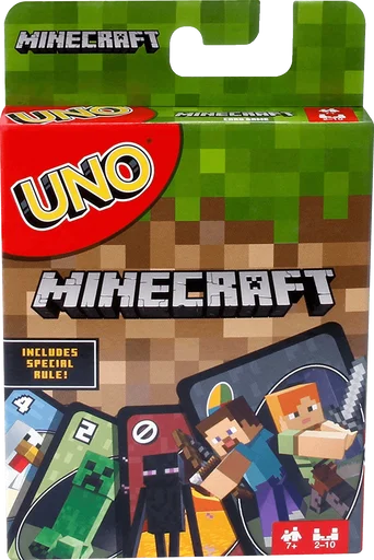 Board game, UNO: Minecraft
