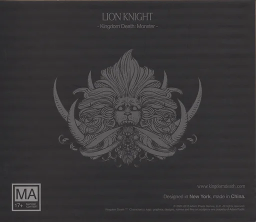 Kingdom Death: Monster – Lion Knight Expansion