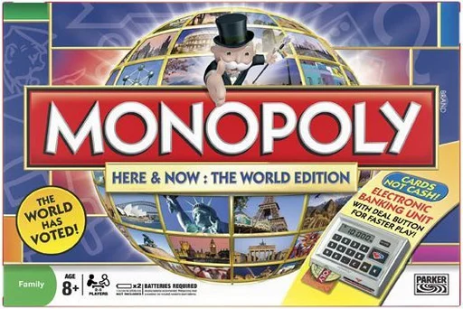 Board game, Monopoly: Here and Now – The World Edition