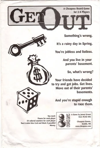 Board game, Get Out