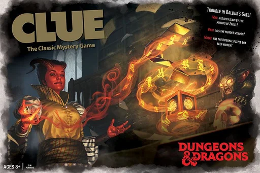 Board game, CLUE: Dungeons & Dragons