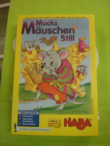 Board game, Mucks Mäuschen Still