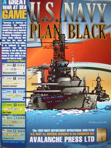 Board game, Great War at Sea: U.S. Navy Plan Black