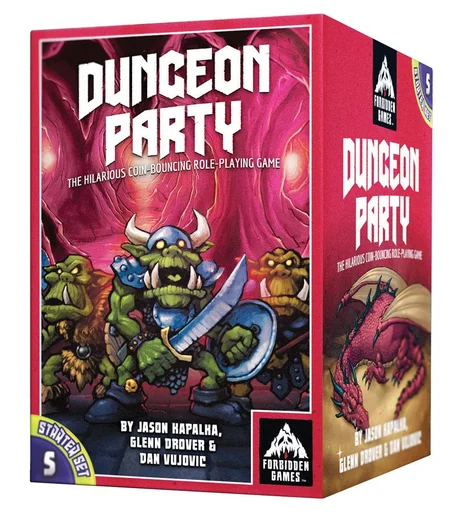 Board game, Dungeon Party: Furious Orc