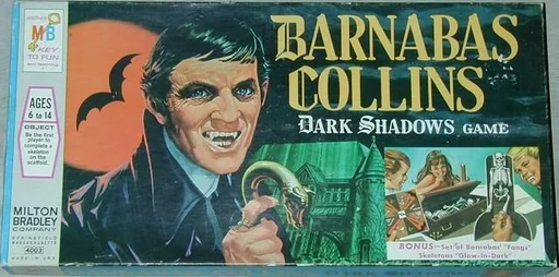 Board game, Barnabas Collins Dark Shadows Game