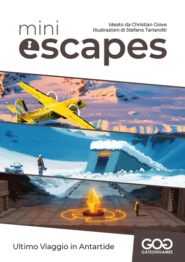 Board game, Mini Escapes: Last Journey to Antarctica
