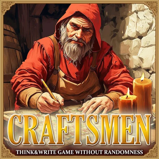 Board game, Craftsmen: Think and Write