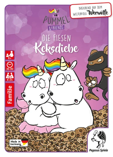 Board game, Pummeleinhorn: Die fiesen Keksdiebe
