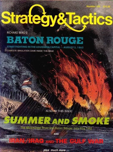 Board game, Baton Rouge: Street Fighting in the Louisiana Capital, August 5, 1862