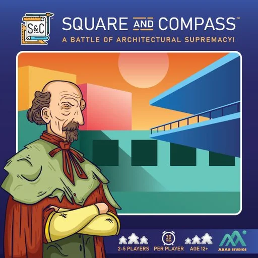 Board game, Square & Compass