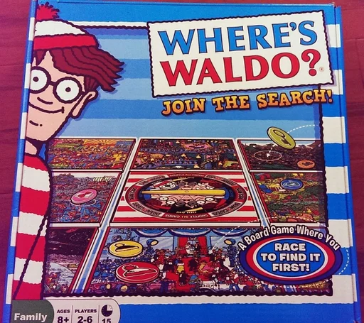 Board game, Where's Waldo? Join The Search