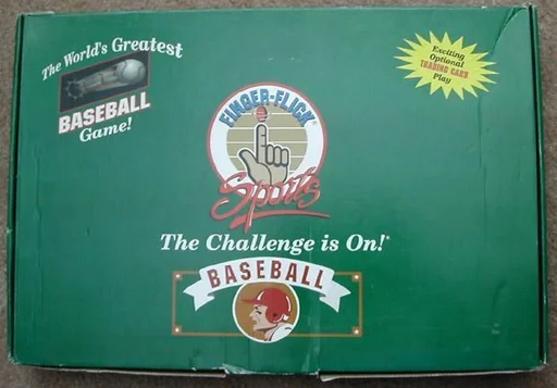 Board game, Finger-Flick Sports: Baseball