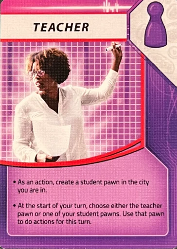 Pandemic: Teacher Promo Card