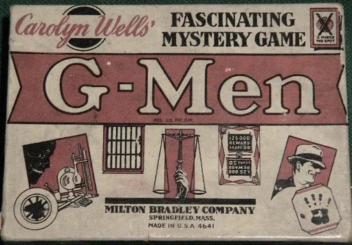 Board game, G-Men