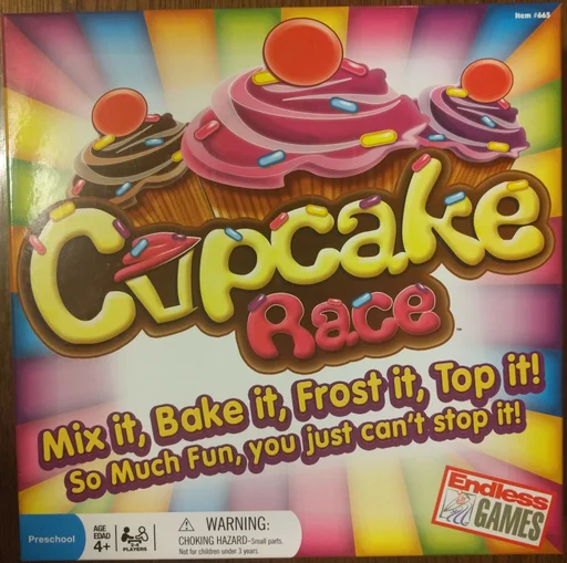 Board game, Cupcake Race