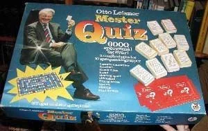 Board game, Otto Leisner Mester Quiz